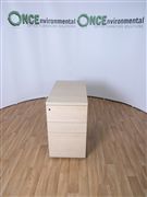 None720H x 800D x 420W 3 drawer desk high pedestal 